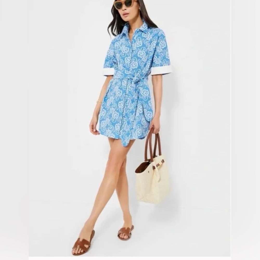 The Riviera Painted Chintz Aurora Dress Size Medium **NEW W/TAGS**